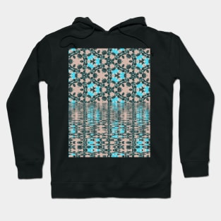 Mosaic Tiles Reflected in Water Hoodie